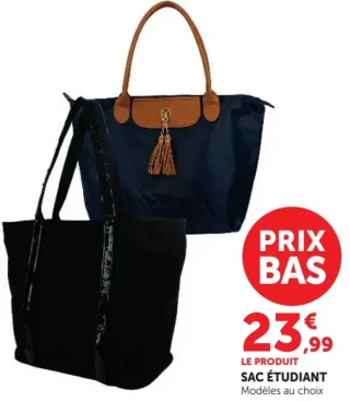 Sac étudiant