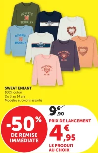 Sweat enfant