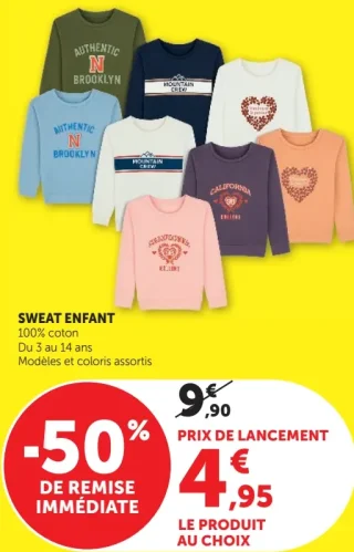 Sweat enfant