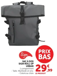 Sac à dos Sign Roll Up Urban