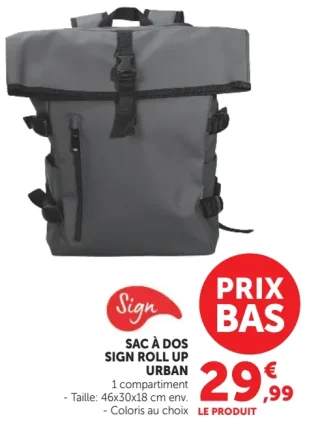 Sac à dos Sign Roll Up Urban