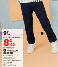 Pantalon garçon U essentiel