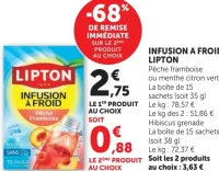 Infusion à Froid Lipton