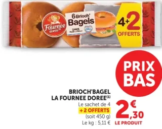 Brioch'Bagel La Fournée Dorée