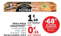 Pâte à Pizza Croustipate Pizzeria