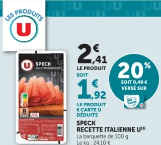 Speck Recette Italienne U