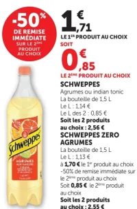 Schweppes / Schweppes Zero Agrumes