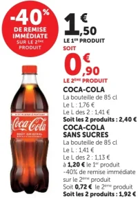 Coca-Cola / Coca-Cola sans sucres