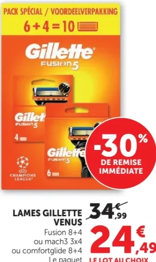 Gillette Lames Venus