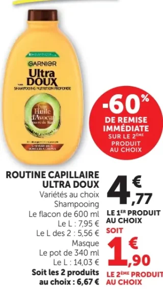 Garnier Ultra Doux Routine Capillaire