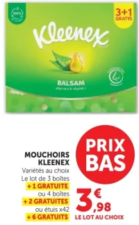 Mouchoirs Kleenex