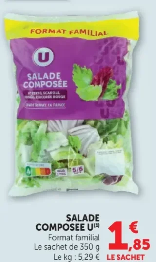 Salade Composée U Format familial