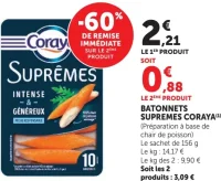 BATONNETS SUPREMES CORAYA