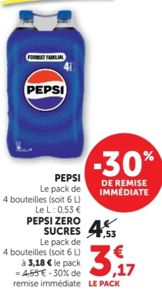 Pepsi / Pepsi Zero Sucres