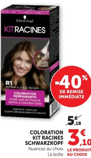 Schwarzkopf Coloration Kit Racines