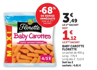 Baby Carottes Florette