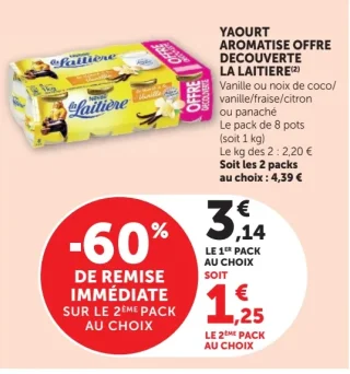Yaourt Aromatisé Offre Decouverte La Laitière