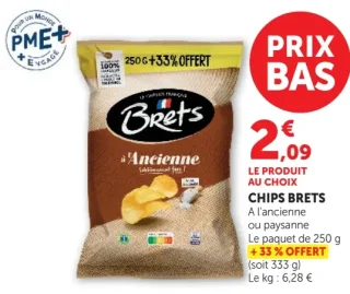 Chips Brets à l'Ancienne ou Paysanne