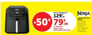 Airfryer 4 en 1 NINJA AF170EU