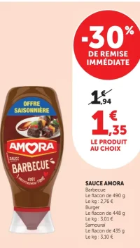 Sauce Amora Barbecue