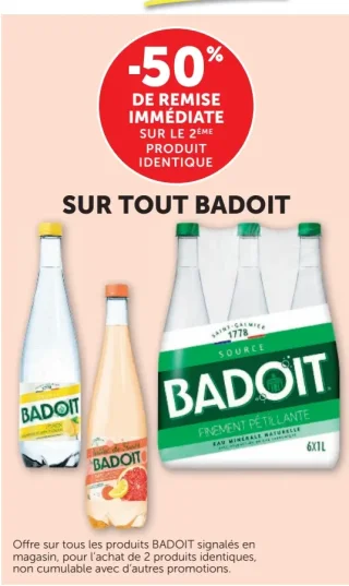 Gamme Badoit