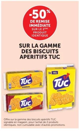 Biscuits apéritifs Tuc