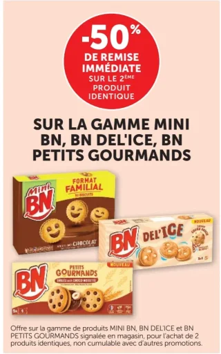 Biscuits Mini BN, BN Del'ice, BN Petits Gourmands