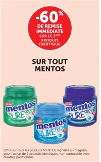 Chewing-gums Mentos
