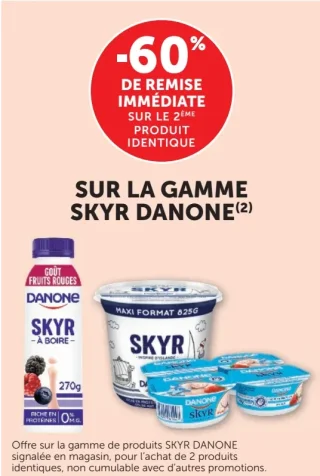 Gamme Skyr Danone