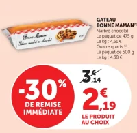 Gâteau Bonne Maman