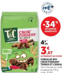 Céréales Bio Crok'Fondant Terres et Céréales