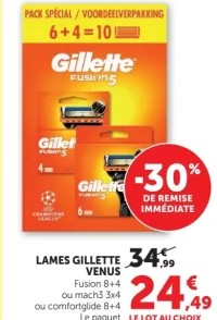 Lames Gillette Venus