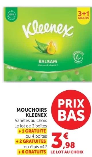 Mouchoirs Kleenex