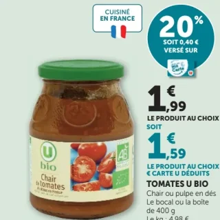 Tomates U Bio (Chair de tomates)