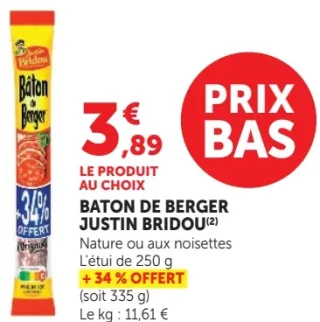 Bâton de Berger Justin Bridou