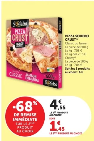 Pizza Sodebo Crust