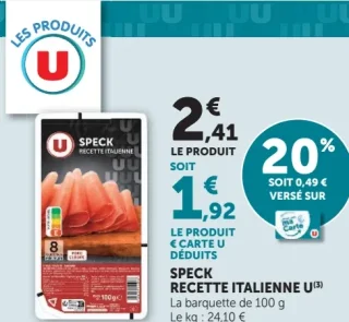 Speck Recette Italienne U