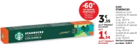 Café Starbucks Variétés au choix