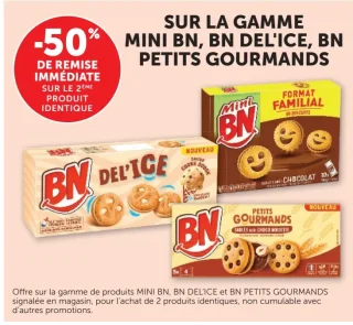 Biscuits Mini BN, BN Del'Ice ou BN Petits Gourmands