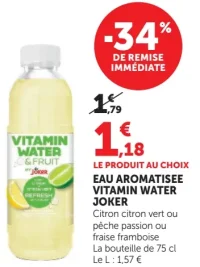Eau aromatisée Vitamin Water Joker