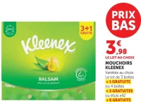 Mouchoirs Kleenex Balsam