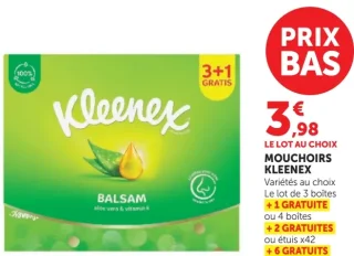 Mouchoirs Kleenex Balsam