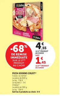 Pizza Sodebo Crust