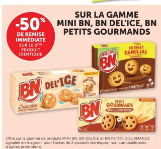 Gamme Mini BN, BN Del'ice, BN Petits Gourmands
