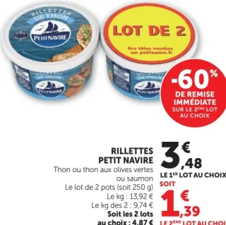 Rillettes de Thon Petit Navire