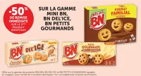 Biscuits BN Mini BN, BN Del'ice, BN Petits Gourmands