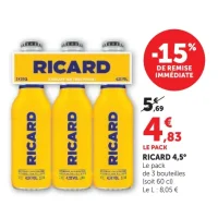 Ricard 4,5°