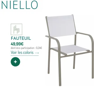 Fauteuil Niello