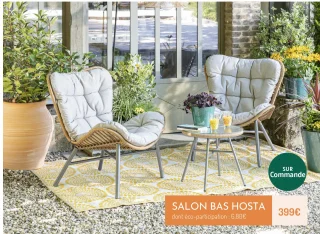 Salon bas Hosta