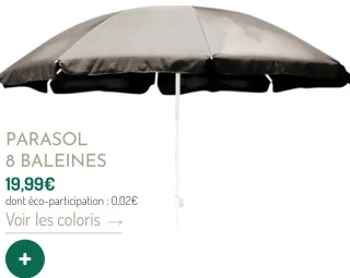 Parasol 8 baleines